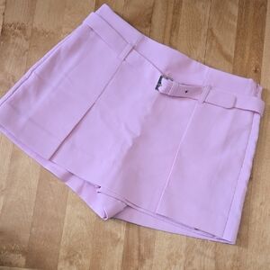 Stylish Pink Women's Skort By Zara Size S